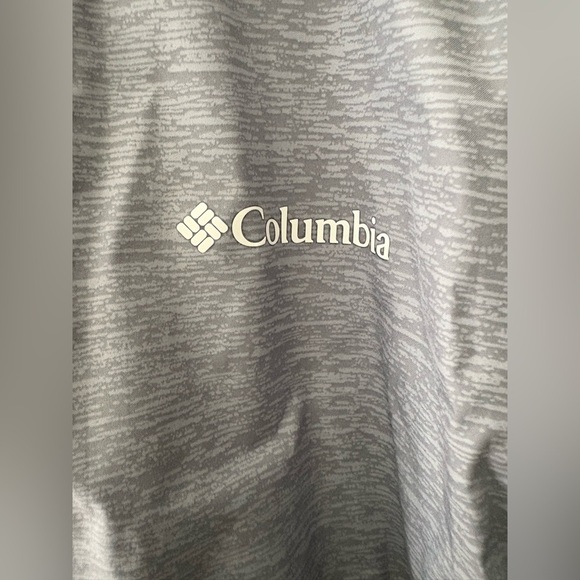 Columbia men’s omni-tech grey black hooded jacket size large mesh lined - Picture 4 of 12